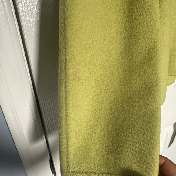 AUTH Vintage Valentino Green Cashmere Wool Front Tie Jacket | Made in Italy Sz 6 - Picture 7 of 17